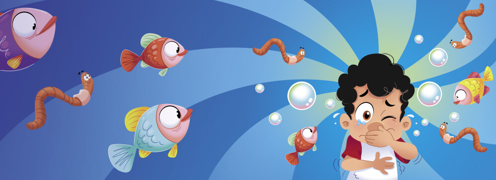 Heitor Fishing – Children’s Picture Book Illustration