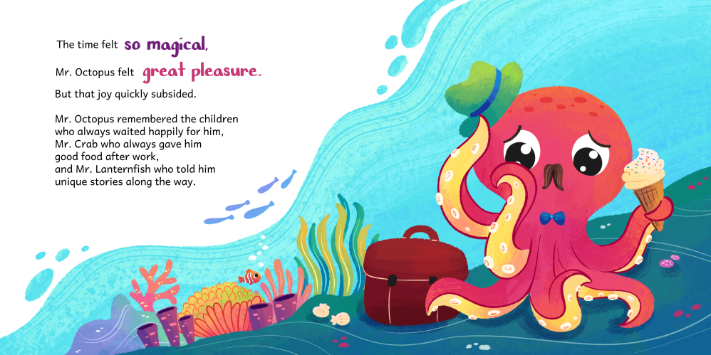 Mr. Octopus on Holiday
