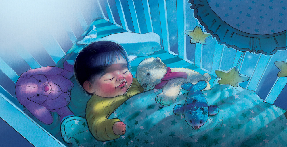 In the sky at nightime, Picture book, Inhabit Media 2019