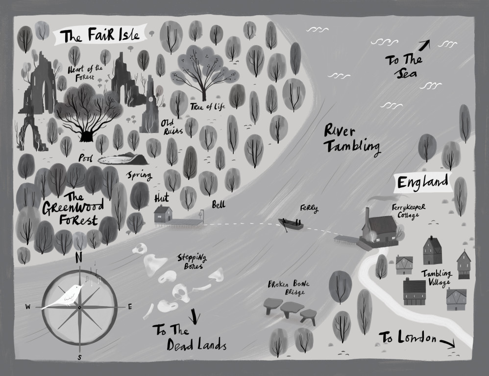 Publisher: USBORNE Title: Magicborn - Interior Map