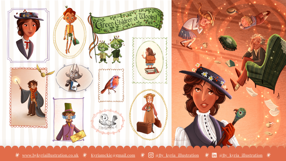 Mary Poppins & Characters from Beloved Worlds