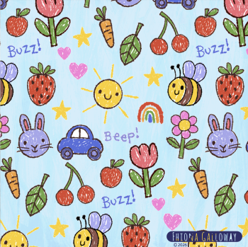 scribbly pattern