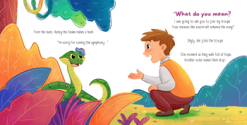 Symphony from the Forest, forest symphony | Childrens Book Illustration