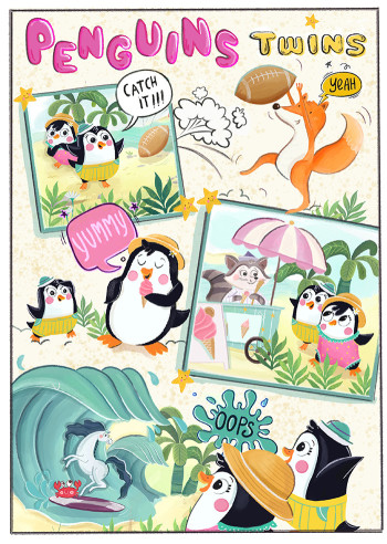 Penguins Twins