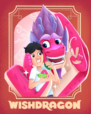 Wish Dragon Fan Art