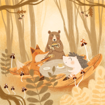 Critters' Teatime
