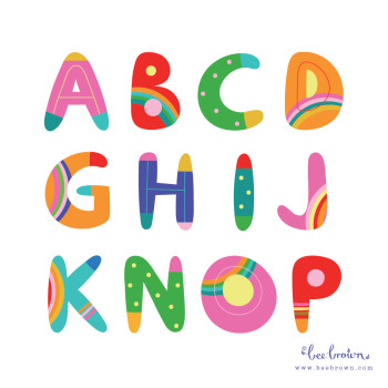Toddler Typeface