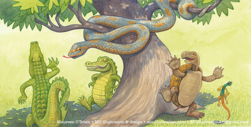 Leapin' Lizards - a Children's song by LuAnn Fenton