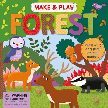 Forest Friends – Interactive Children’s Book Cover Illustration