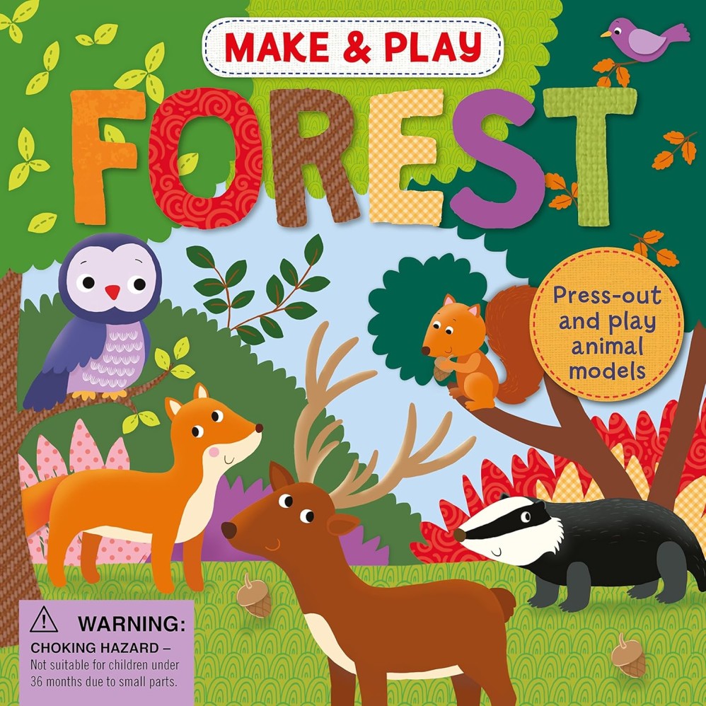 Forest Friends – Interactive Children’s Book Cover Illustration