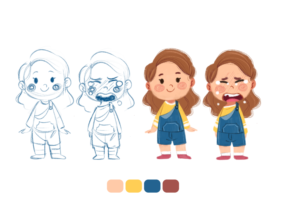 Lea Character Design