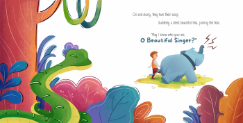 Symphony from the Forest | Childrens Book Illustration
