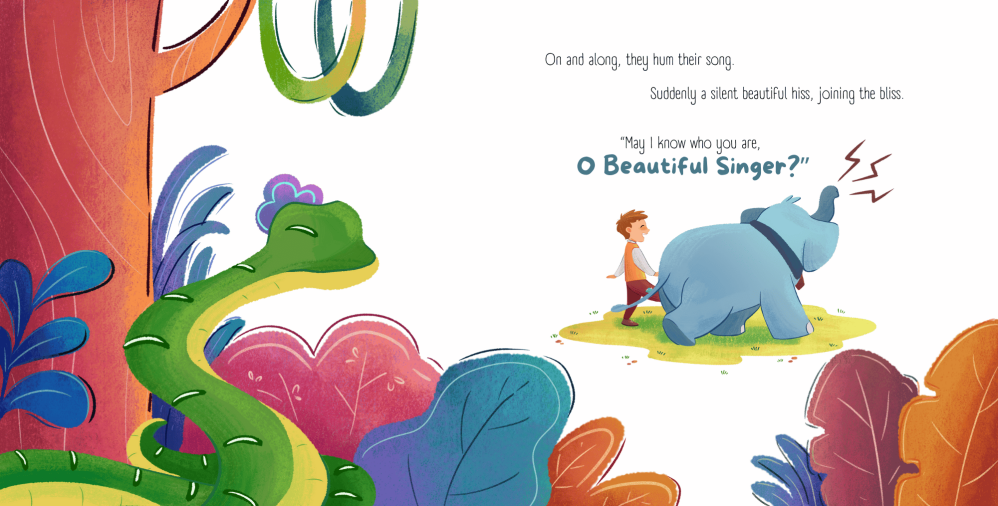 Symphony from the Forest | Childrens Book Illustration