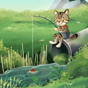 “I’m going to catch something big!”
