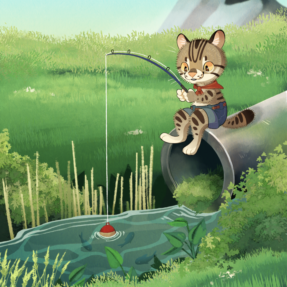 “I’m going to catch something big!”