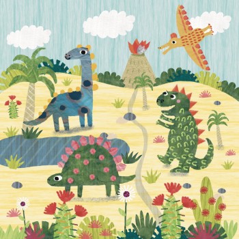 Dinosaurs, collage, cactus, kids, activity book, board book, fun
