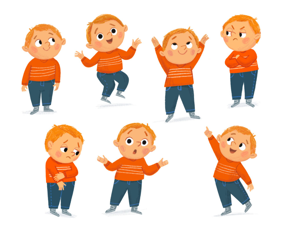 Little Boy Character