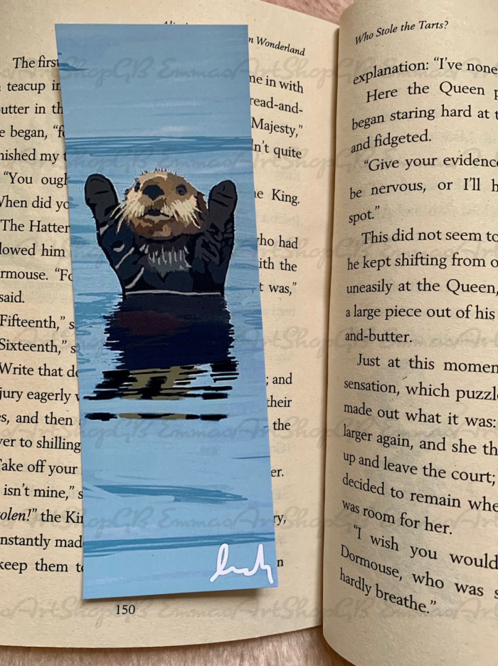 Otter Bookmark