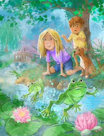 Bye Bye Frog Friend
