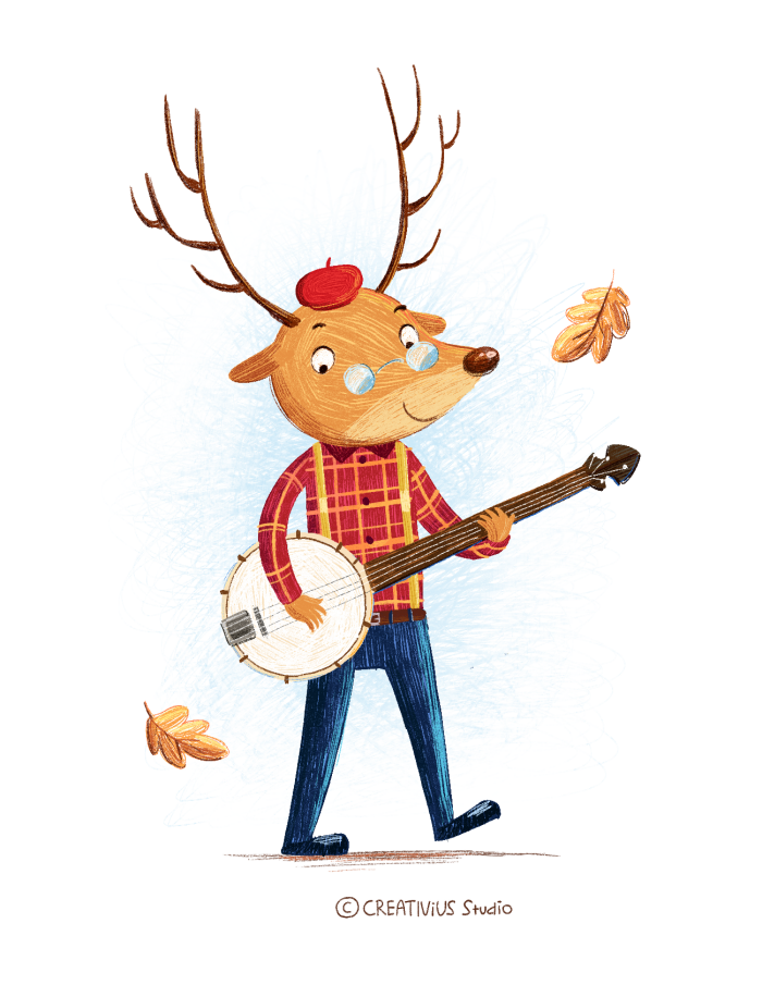 the Banjo-Playing Deer