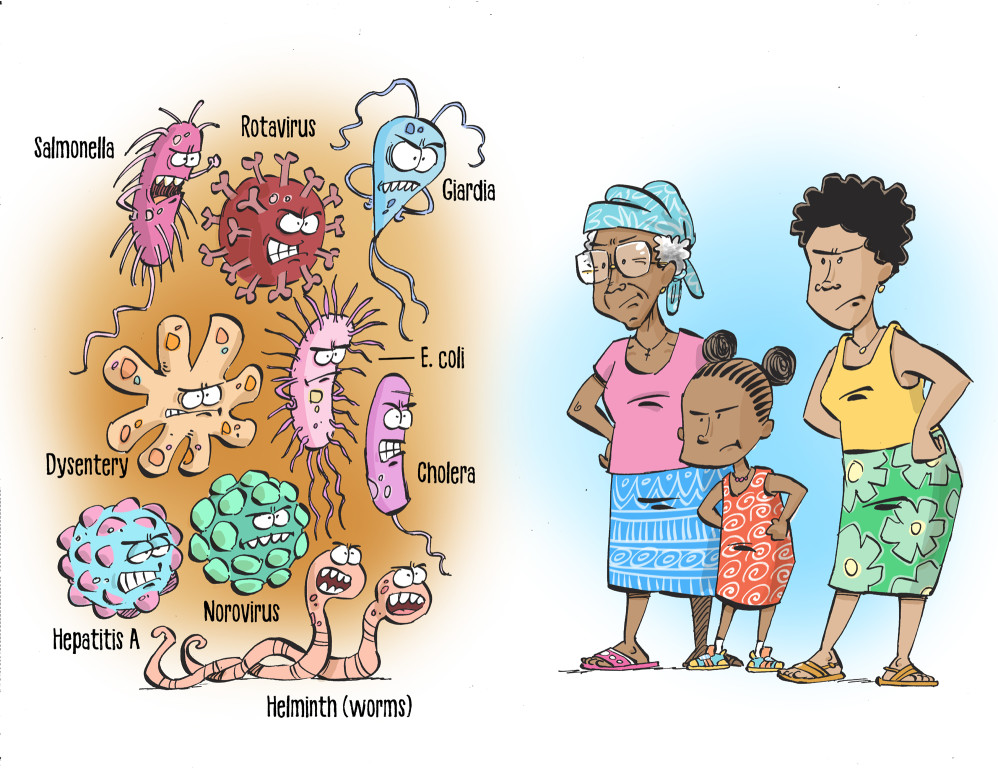 Facing down bacteria and viruses