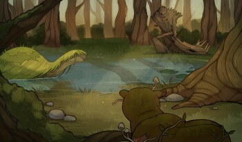 Creatures of woods gather...