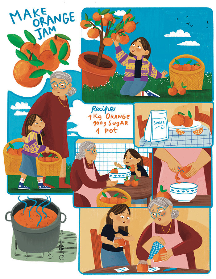 Make Orange Jam