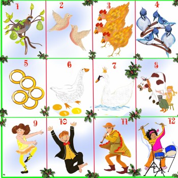 The Twelve Days of Chirstmas ~ can you sing along?
