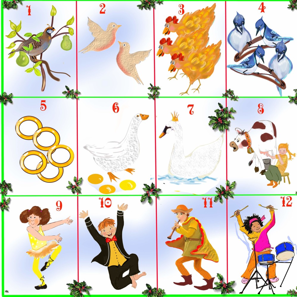 The Twelve Days of Chirstmas ~ can you sing along?