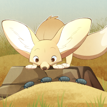 Curious watching
