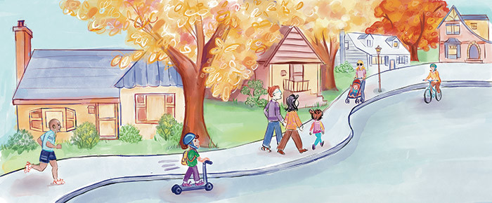 Going for a walk