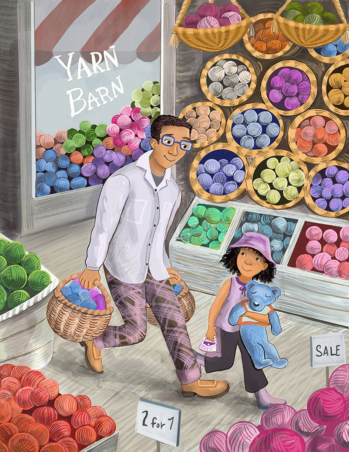 Yarn Shopping Day