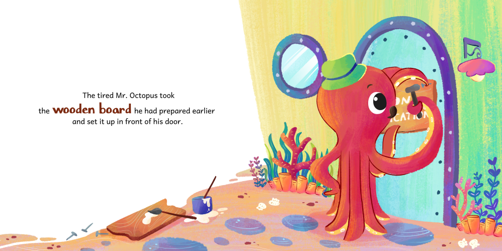 Mr. Octopus on Holiday
