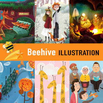 Beehive Illustration