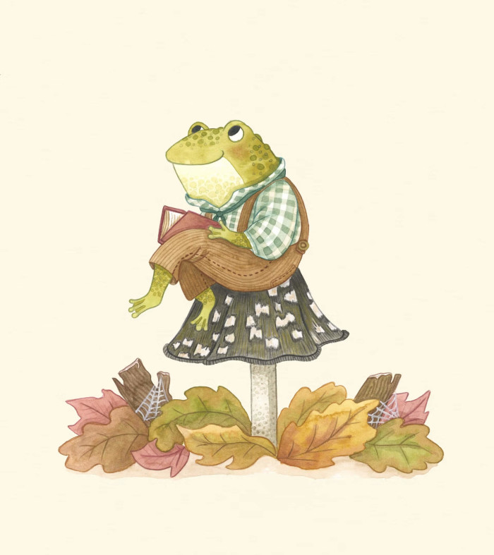 Delightful anthropomorphic animal characters
