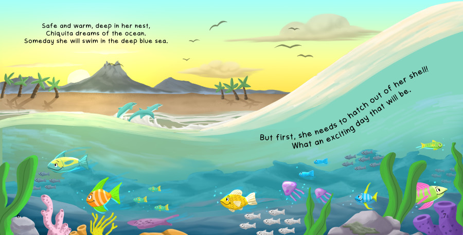 Nadia Ronquillo illustrated "Chiquita's Big Day"