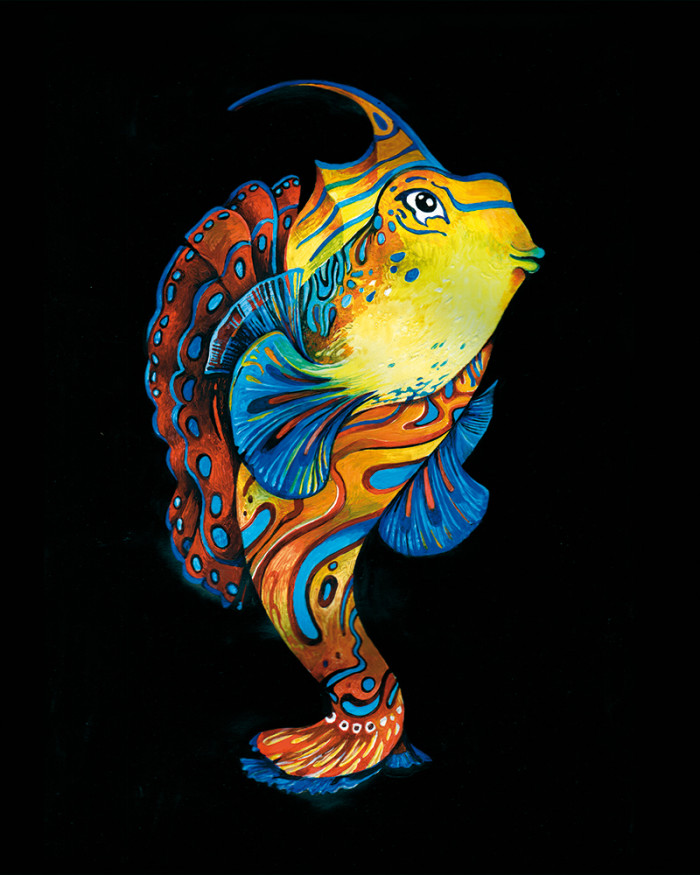 Let's Dive In: Illustrating the Underwater World