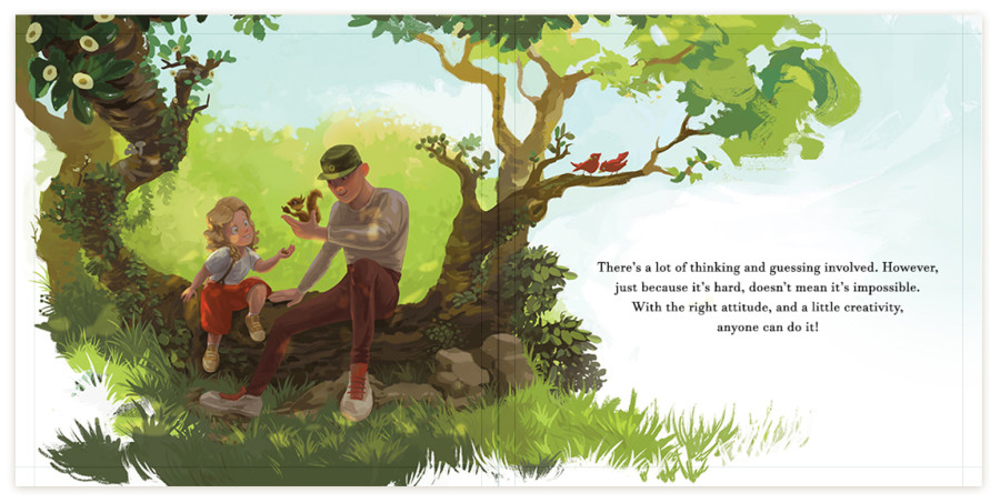 The Process of Illustrating a Self-Published Children's Book