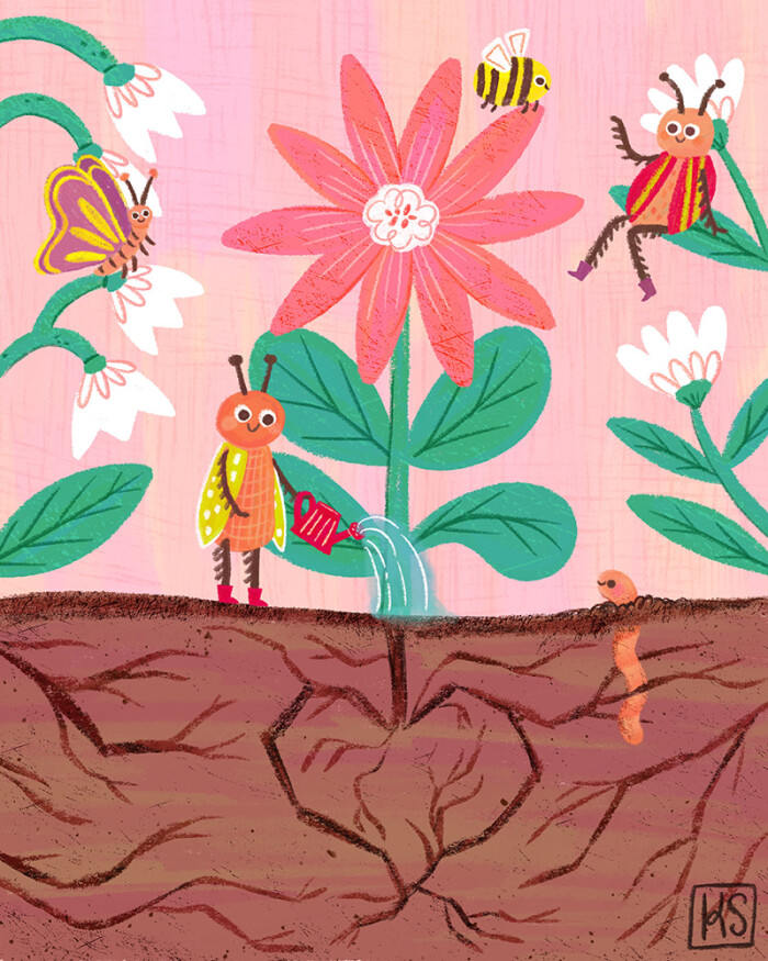 Bug Themed Illustrations