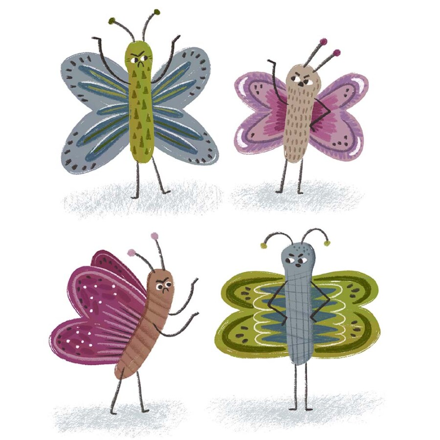 Bug Themed Illustrations