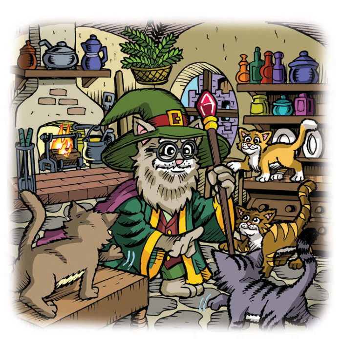 The Adventures of Jinx and Purrlin" by Mac Wiley Illustrated by Tom Arvis