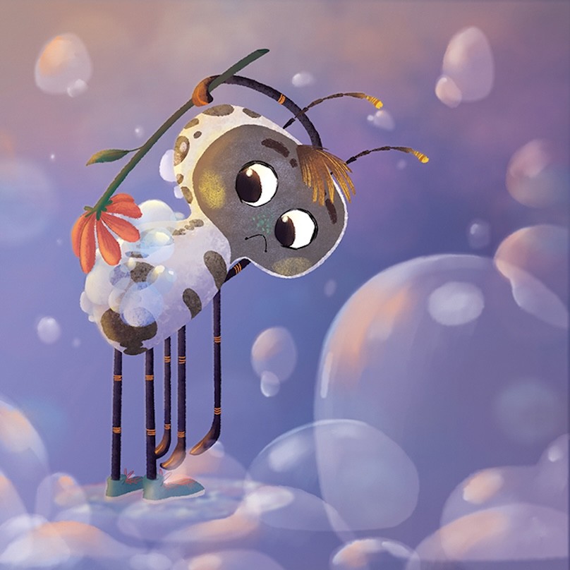 Spunk The Beetle, illustrated by Dharmali Patel