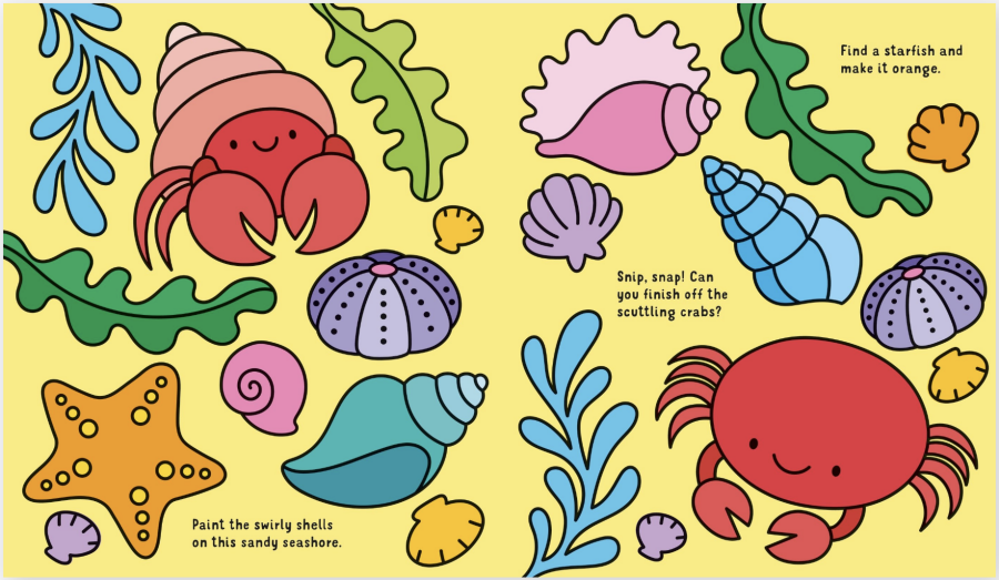 New Activity Book illustrated for Usborne : "Under the Sea "