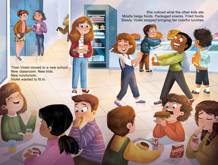 Violet and the Microbiome City: A Children’s Journey Through Gut Health