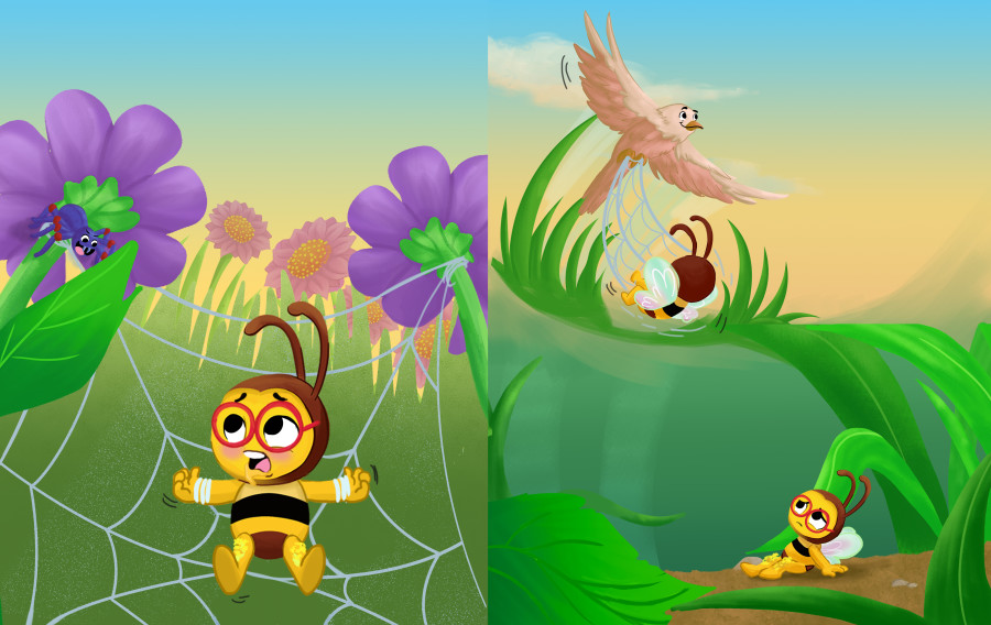 Nadia Ronquillo illustrated Bumble Billy