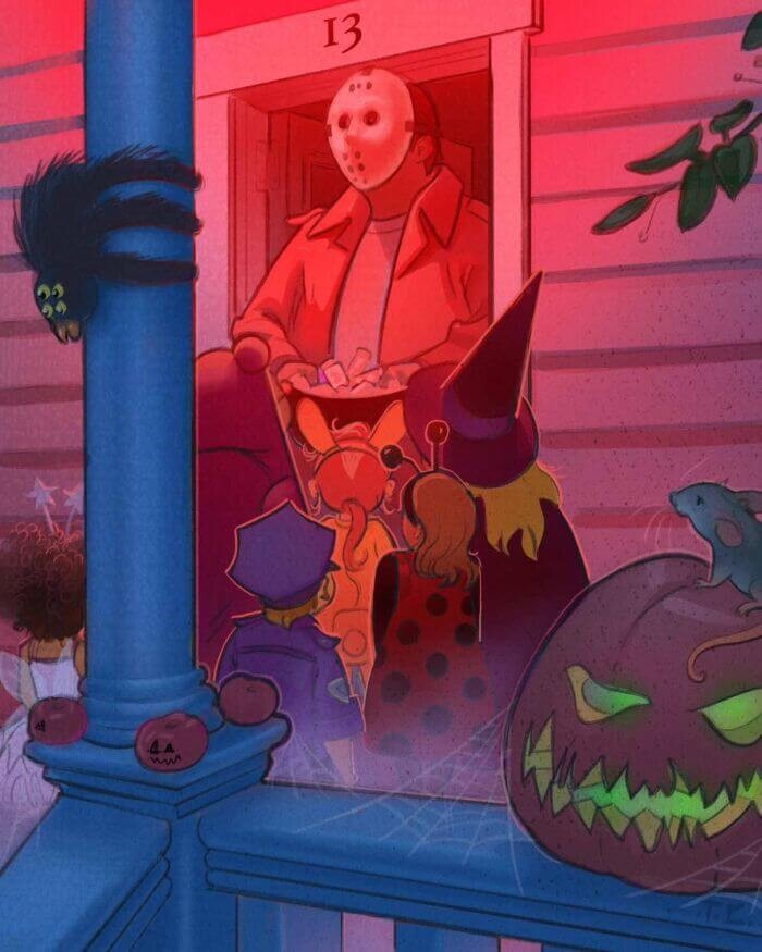 Spooky-cute Illustrations for the Right Halloween Vibe
