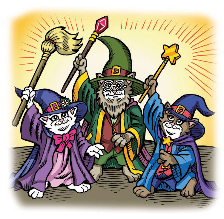 The Adventures of Jinx and Purrlin" by Mac Wiley Illustrated by Tom Arvis