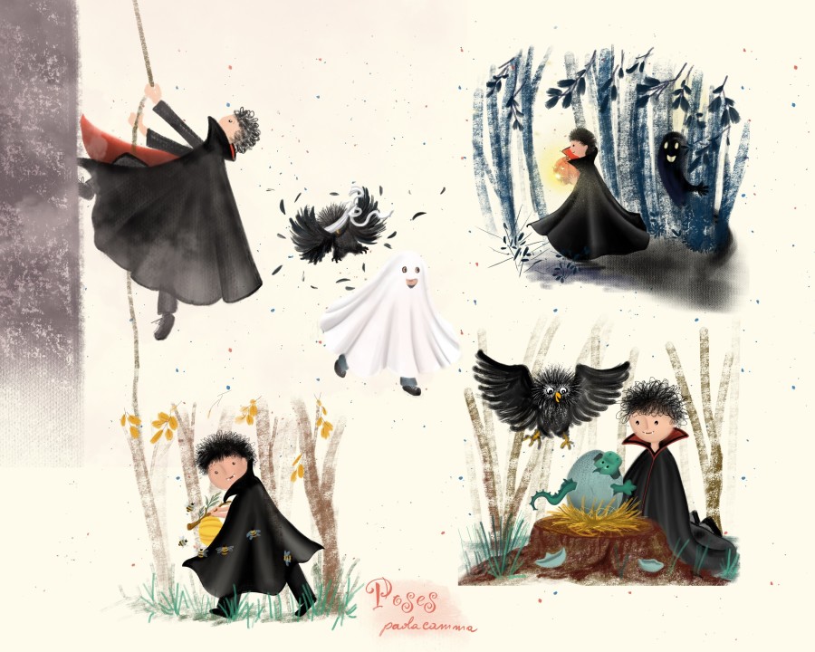 More Funtastic Illustrations of Your Favourite Halloween Characters!