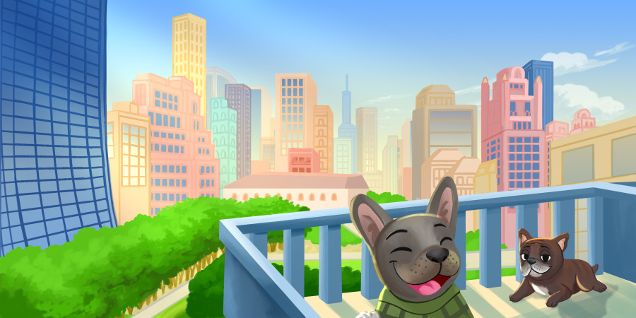 Nadia Ronquillo illustrates "Charlie and Coco"