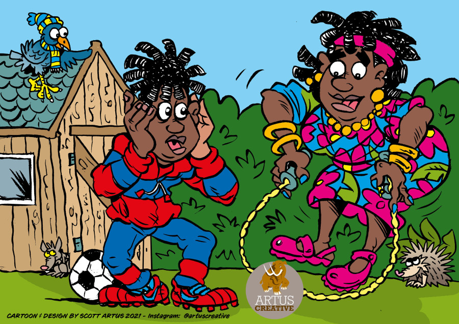 The Football Trials! New book illustrated by Scott Artus
